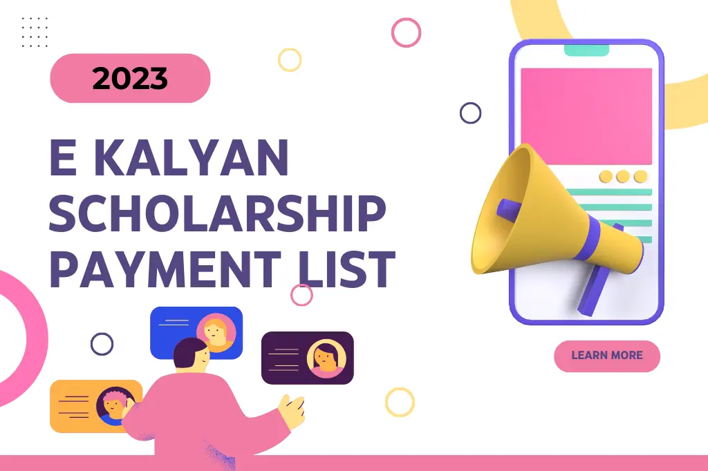 E Kalyan Scholarship Payment List 2023